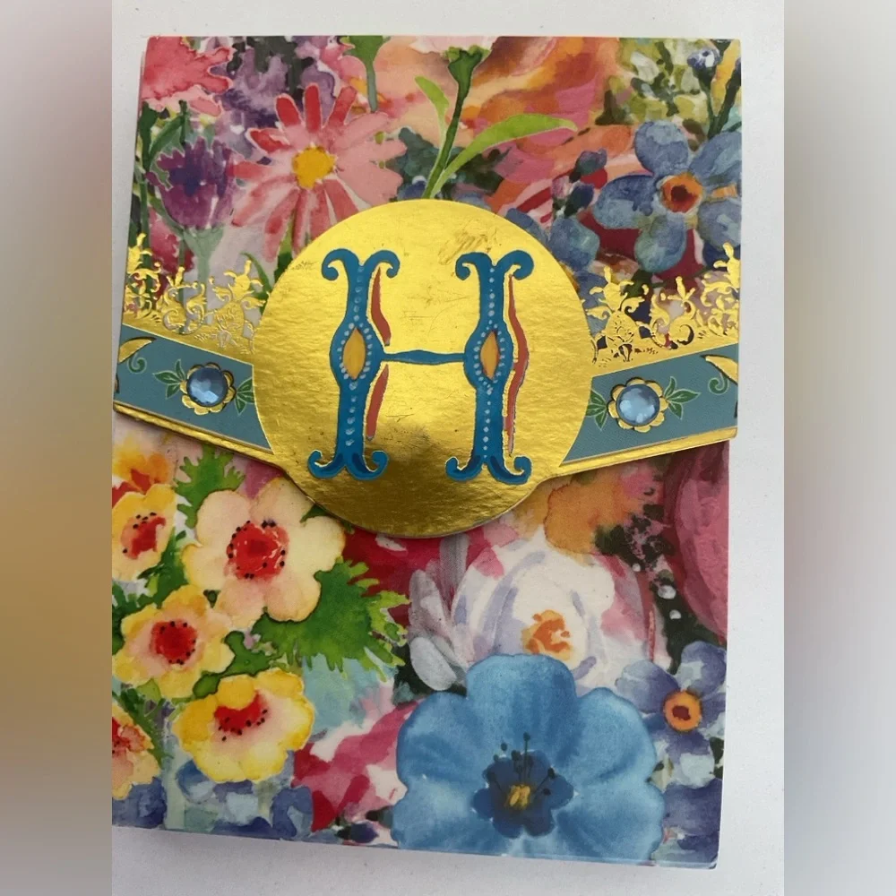 Pier 1 Monogram H Notes NWT